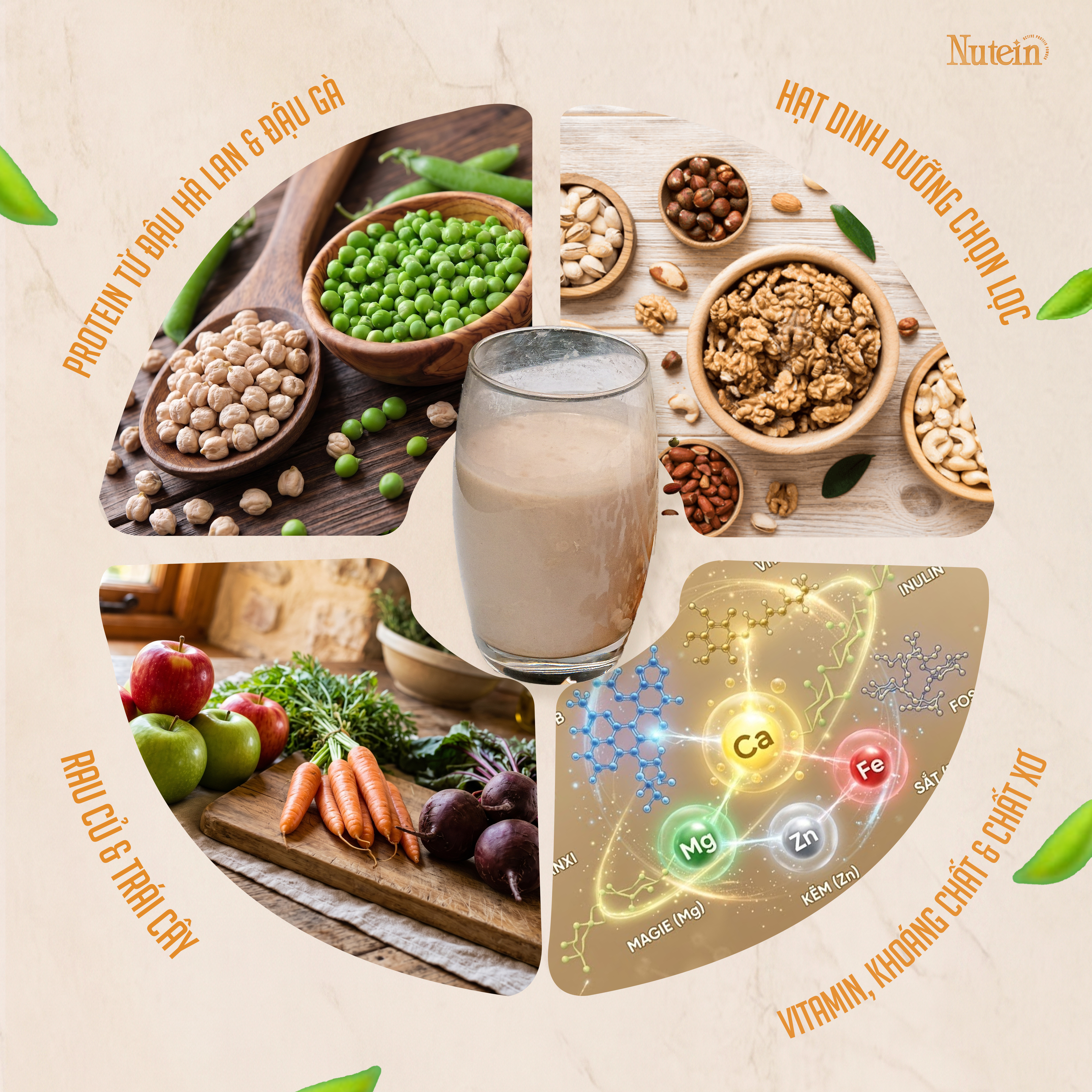 Nutein — tầm nhìn lối sống lành mạnh